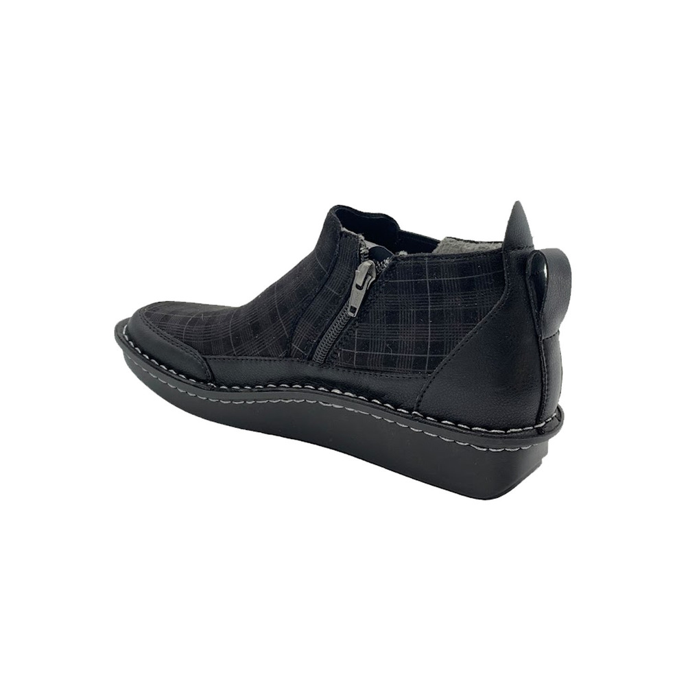 Alegria Slip-On Ankle Boots Nell Plaid ToMeet You - Medium - Picture 3 of 3